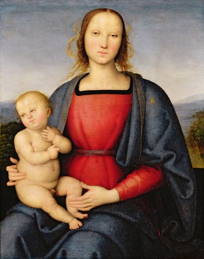 Madonna con Bambino da Pietro Perugino